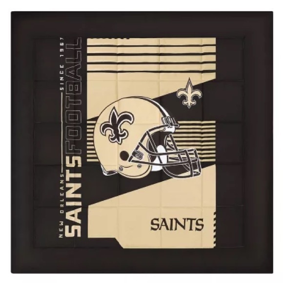 New Orleans Saints NFL Bed-In-A-Bag Comforter and Sheet Set - Picture 6 of 8